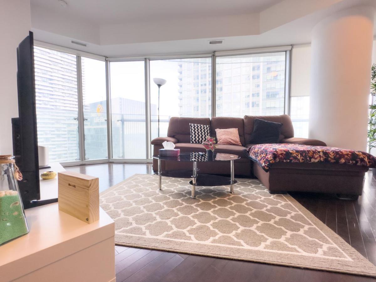 טורונטו Luxury 2 Bedrooms With Lakeview Cn Tower Entertainment District Rogers Centre מראה חיצוני תמונה