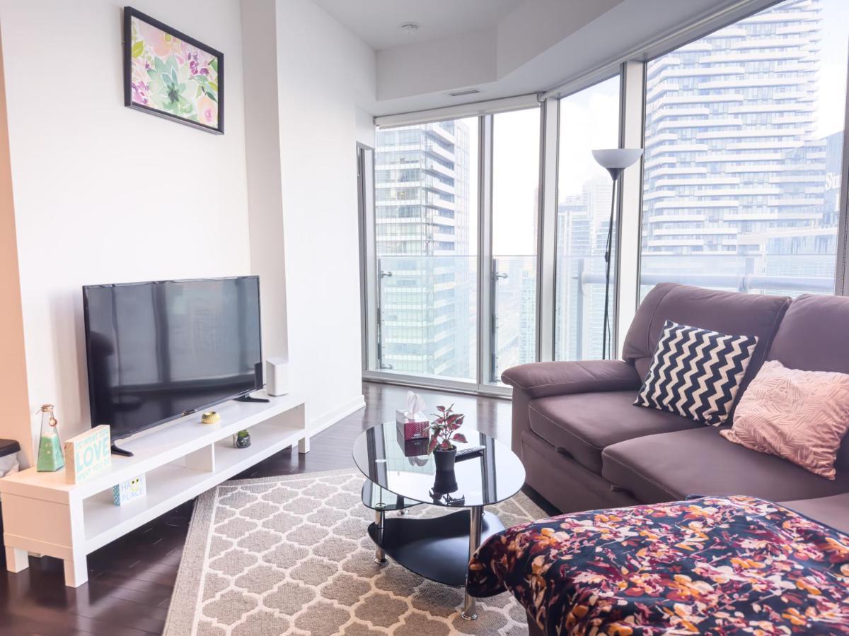 טורונטו Luxury 2 Bedrooms With Lakeview Cn Tower Entertainment District Rogers Centre מראה חיצוני תמונה
