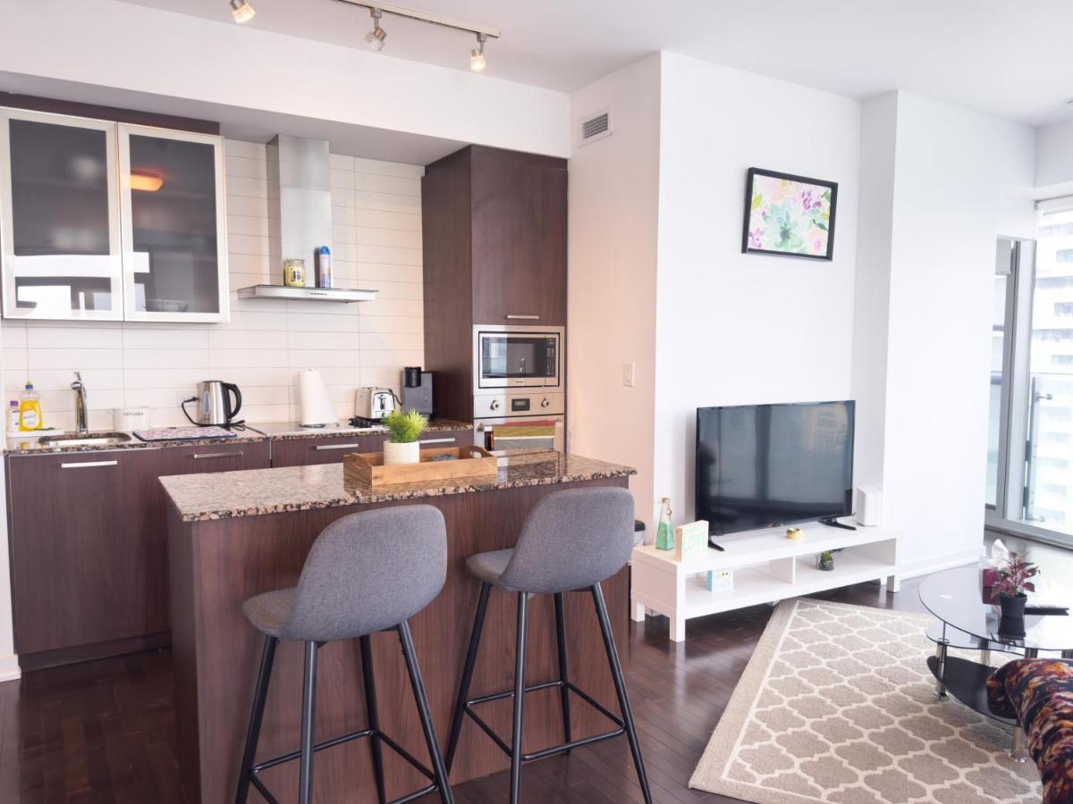 טורונטו Luxury 2 Bedrooms With Lakeview Cn Tower Entertainment District Rogers Centre מראה חיצוני תמונה